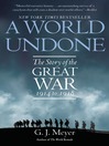 Cover image for A World Undone